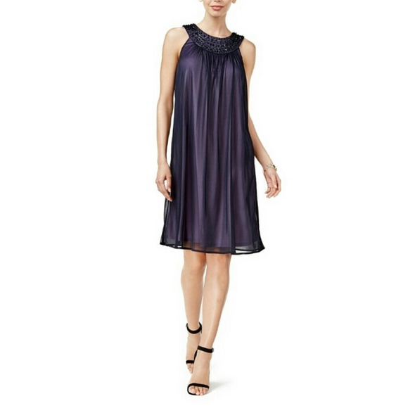 Jessica Howard Dresses & Skirts - Jessica Howard Embellished Shift Dress